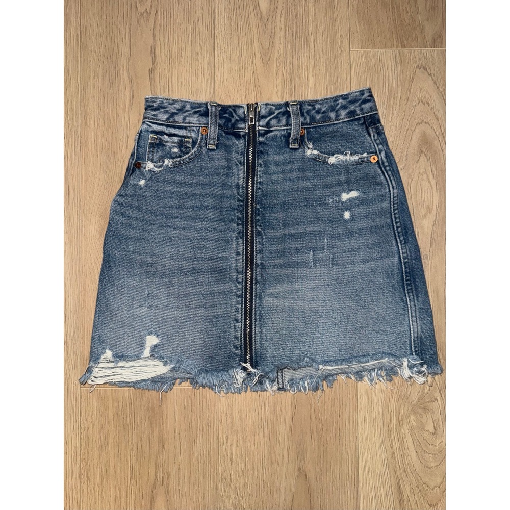Abercrombie & Fitch Y2k High‎ Rise Denim Skirt